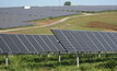 Every six acres (2.4ha) of solar panels can generate 1MW of energy each year