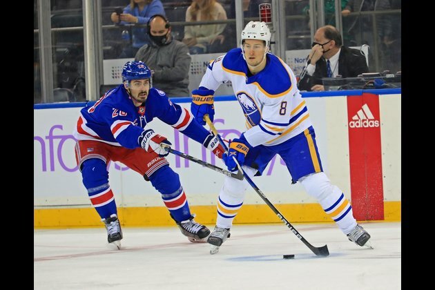 Rangers edge Sabres on dramatic goal with 1 second left