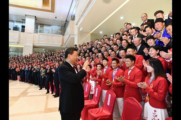 Xi Story: President Xi: &quot;a true champion&quot;