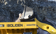 Mining truck loaded at Boliden's Aitik mine