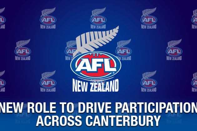 New Role to Drive Participation Across Canterbury  AFL New Zealand