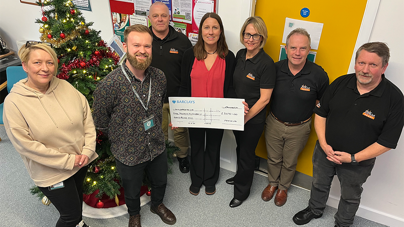 JB Kind raises £3,670 for South Derbyshire Community Voluntary Support 