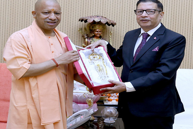 Nepal Ambassador Shankar Sharma calls on CM Yogi Adiyanath in Lucknow
