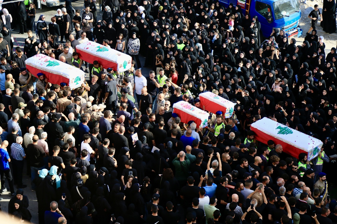 LEBANON-BINT JBEIL-ISRAEL-ATTACK-FUNERAL