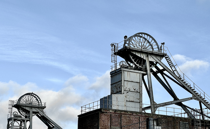 Two disused pit head wheels in Northumberland. The deal will see BlackRock manage the investments on behalf of the BCSSS