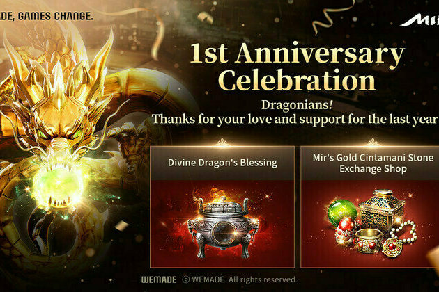 Wemade Holds the 1st Anniversary Event of MIR4 Global Service!