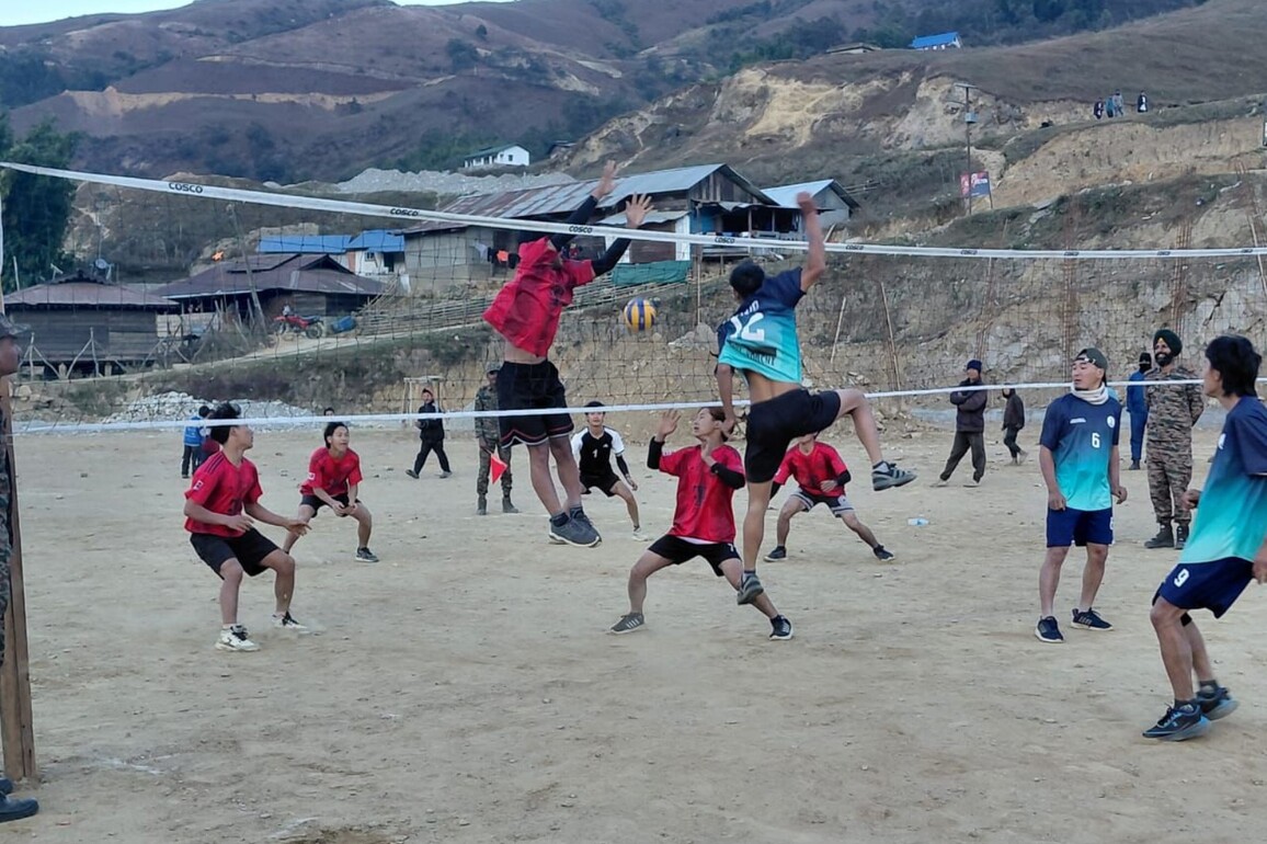 Op Sadhbhavna: Indian Army promotes unity through sports with volleyball match at Manigong