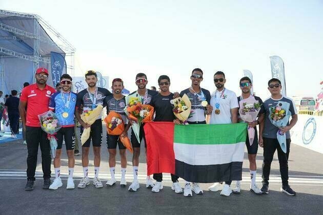 UAE national cycling team wins 17 medals in Arab Cycling Championship in Iraq