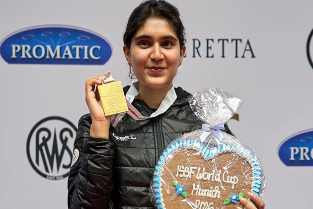 ISSF World Cup Munich: Esha Singh breaks world record, bags 25 m pistol gold