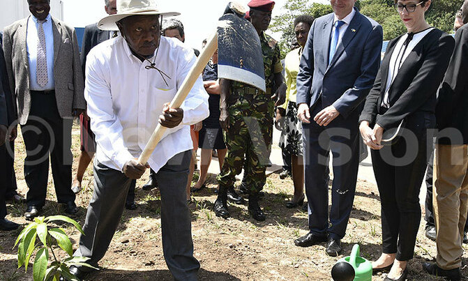 In Pictures: Museveni commissions Ggaba water plant In Pictures: Museveni commissions Ggaba water plant