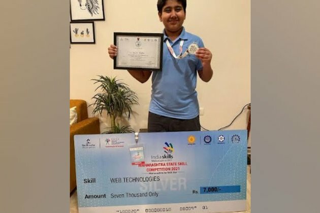Aptech Trained - Revant Mehra, a 12- year-old bags a silver medal at the Maharashtra State Skill Competition 2021