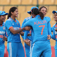 "Bowlers took responsibility, put us in strong position": Harmanpreet after second T20I win