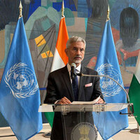 New York: EAM Jaishankar inaugurates special exhibition on India's contribution to Mathematics at UN HQ