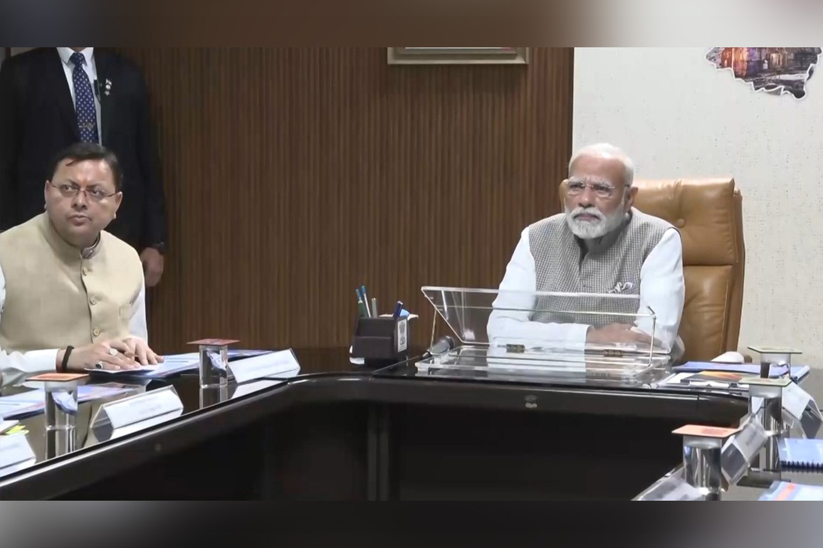 PM Modi reviews flood situation in Uttarakhand, holds meeting with Governor, CM Dhami
