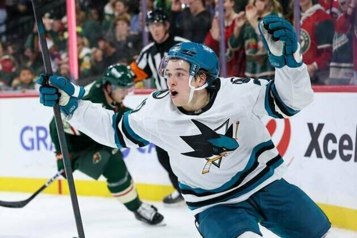 Macklin Celebrini nets OT winner as Sharks outlast Wild
