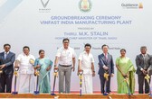 VinFast in India; begins construction of first EV facility in Tamil Nadu