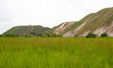  The tailings at Manono result from historical tin mining in the area. Photo: Tantalex Lithium 