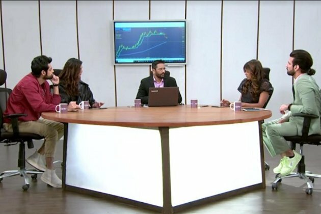The celebrities learn the ropes of trading with OctaFX