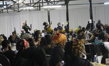  Participants at a women in mining event held in South Africa’s Gauteng province on Friday