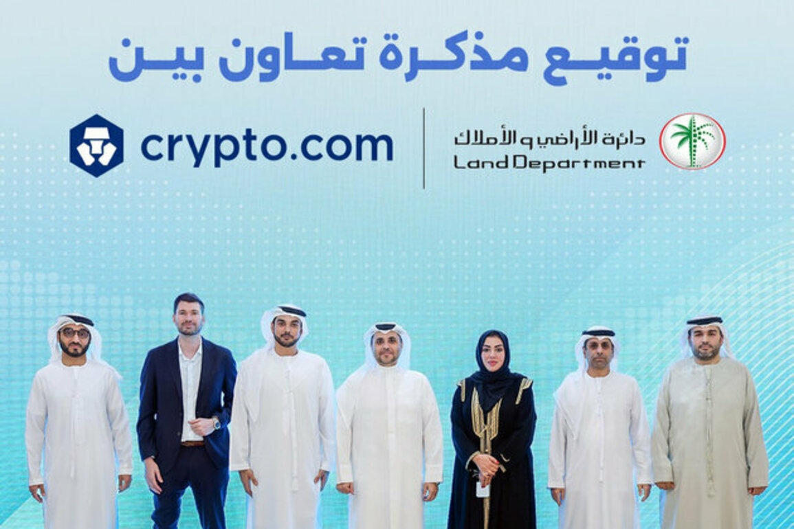 Dubai Land Department signs agreement with Crypto.com to develop digital investment environment for virtual real estate assets