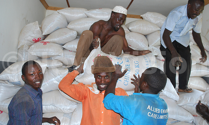 OPM delivers food relief to Kagadi District OPM delivers food relief to Kagadi District