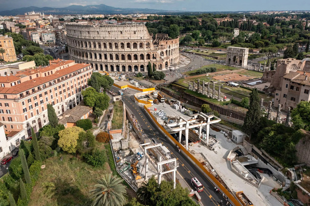 Webuild has already been involved with the construction of the San Giovanni–Colosseo/Fori Imperiali section of Line C