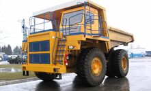  A truck of the BelAZ 7555 family 