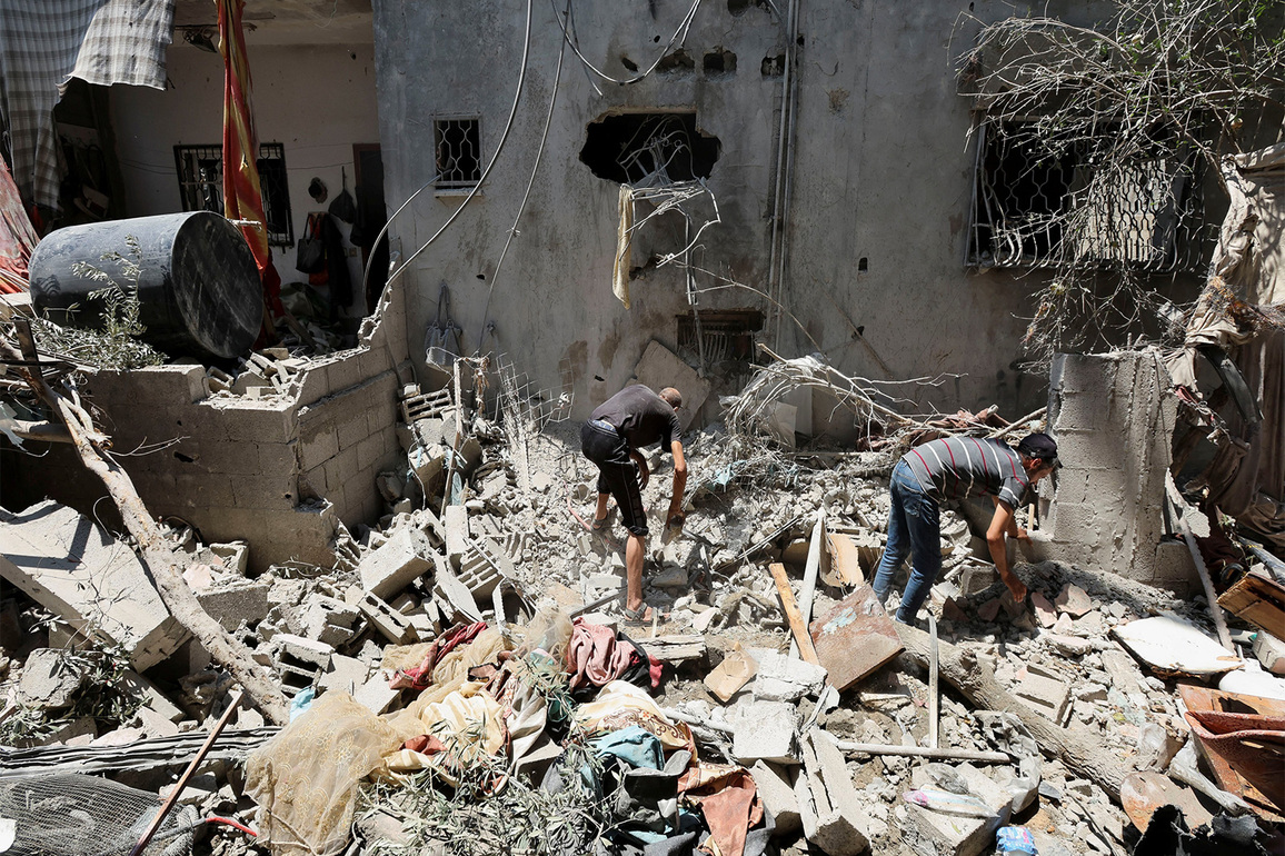Israel launches air strikes in Gaza after "terrorists" targets troops in Rafah