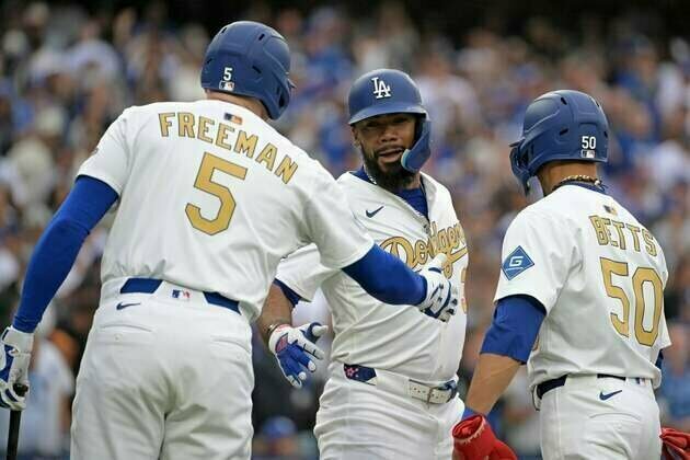 Dodgers power past Tigers for narrow win in Blake Snell's debut
