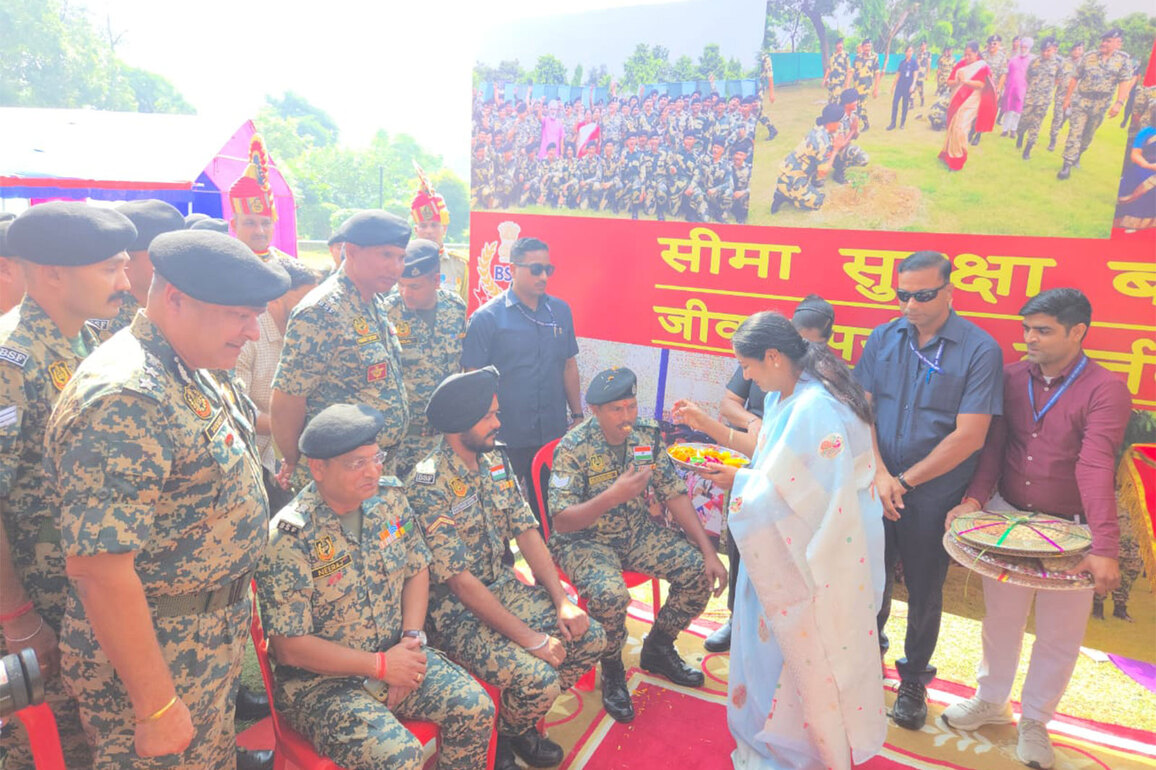 Delhi CM Rekha Gupta celebrates Bhai Dooj with Jawans, promises water pipeline for camp established in 1982