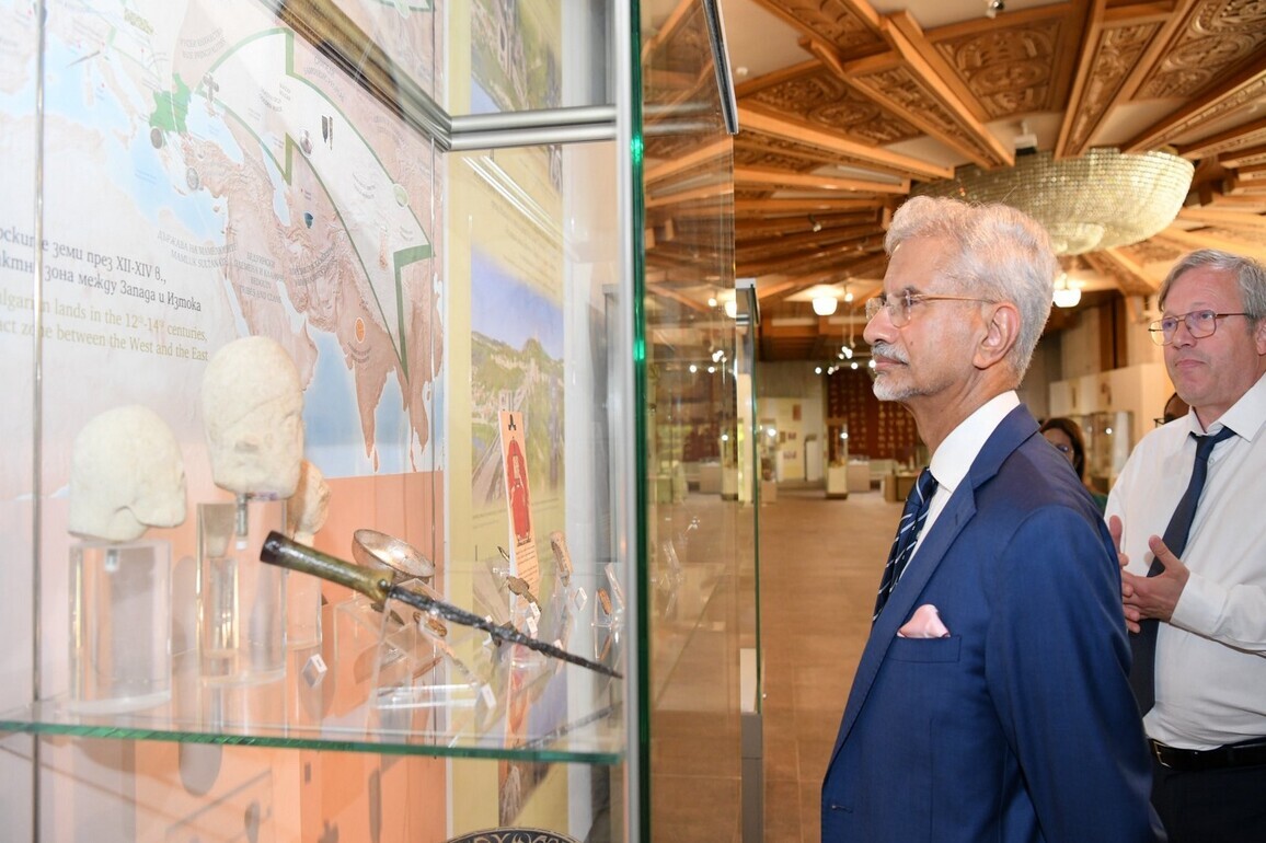 Jaishankar visits National Historical Museum in Sofia, praises Bulgaria's rich cultural heritage