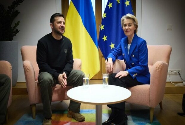 Zelenskyy discusses Ukraine's EU accession, use of frozen Russian assets with Ursula von der Leyen