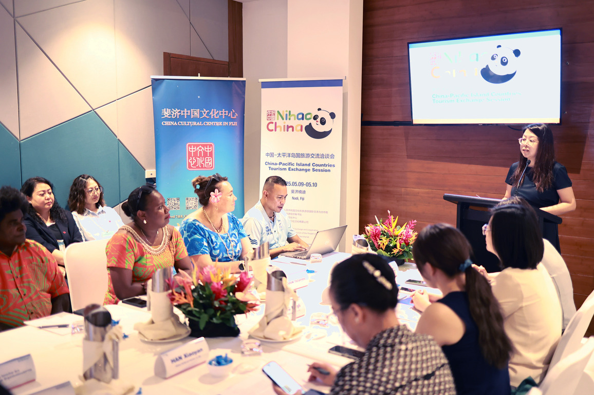 FIJI-NADI-CHINA-PACIFIC ISLAND COUNTRIES-TOURISM-MEETING