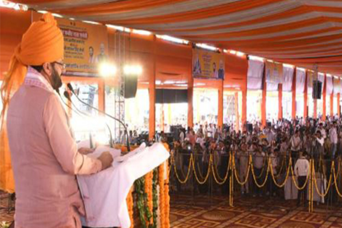 Haryana CM Saini lays foundation stone of 225-bed hospital at Jatela Dham on Swami Nitanand Ji's Nirvana Day