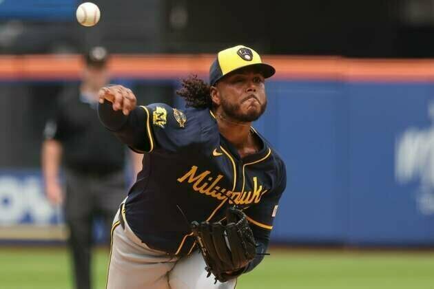 Pair of All-Star hurlers meet when Dodgers visit Brewers
