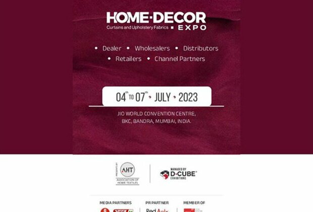 Unveiling the Grandeur: India's Largest Home-Decor Expo showcasing curtains and upholstery fabrics