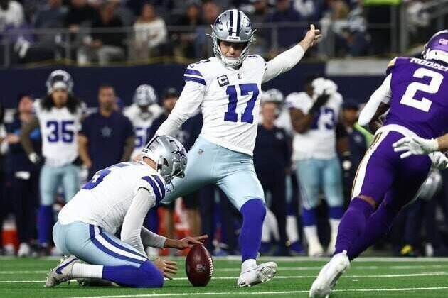 Cowboys tee up free agency quandary with PK Brandon Aubrey