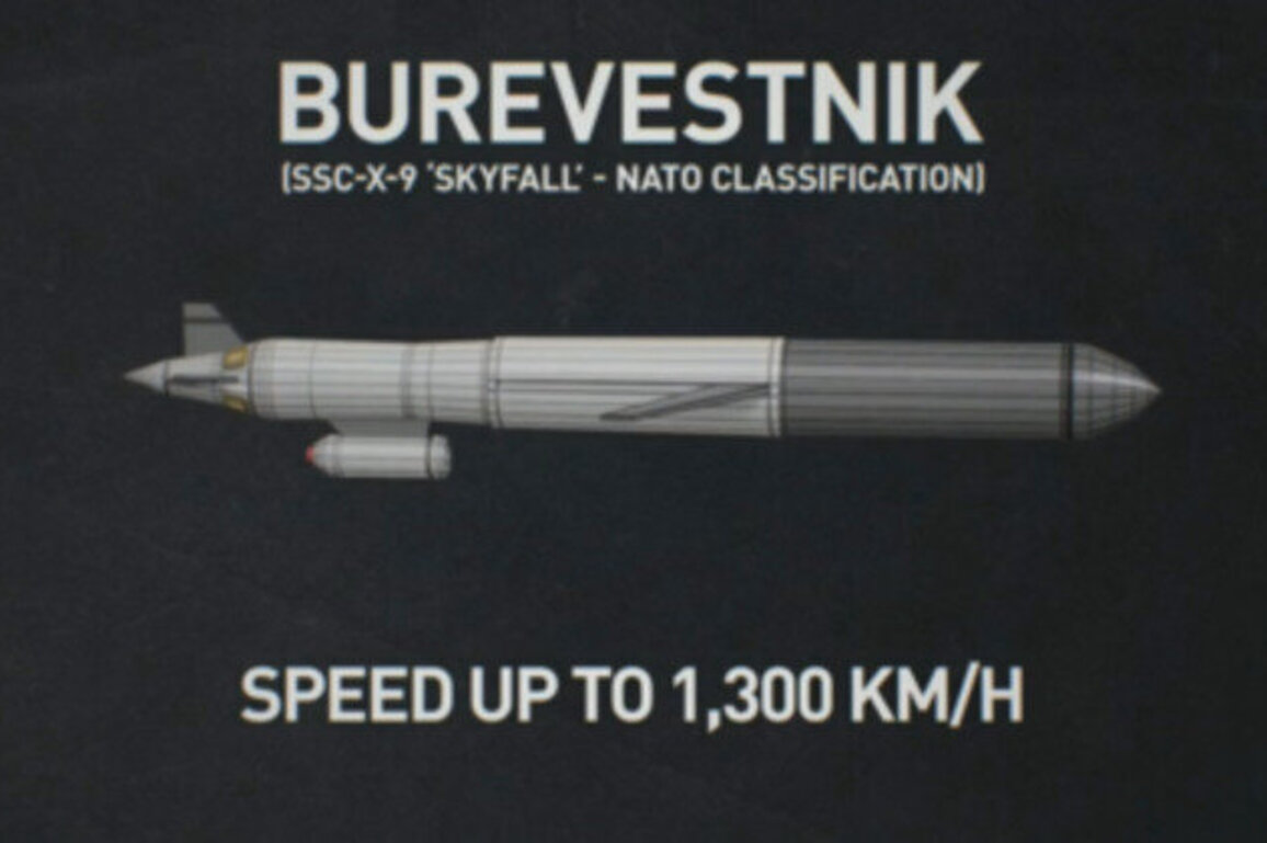 Putin reveals details about Burevestnik missile's nuclear engine