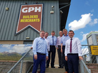 Colin Clark MP visits Inverurie builders' merchant GPH