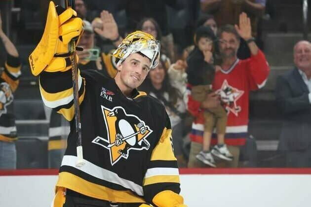 Marc-Andre Fleury perfect in net in emotional Penguins farewell