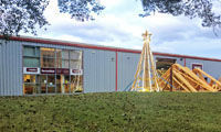 Pasquill Inverness erects giant 'Trussmas' tree 