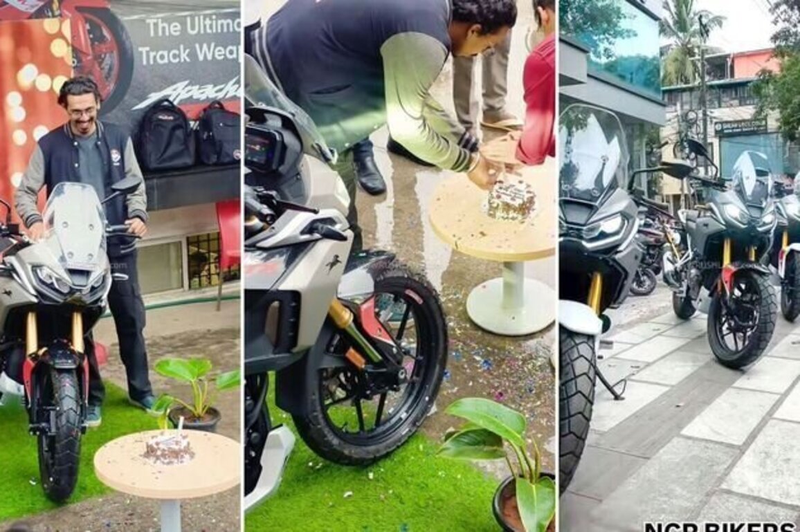TVS Apache RTX 300 Deliveries Start  First Batch Owners Share Details