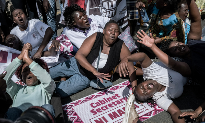 Kenyan women protest political gender gap Kenyan women protest political gender gap