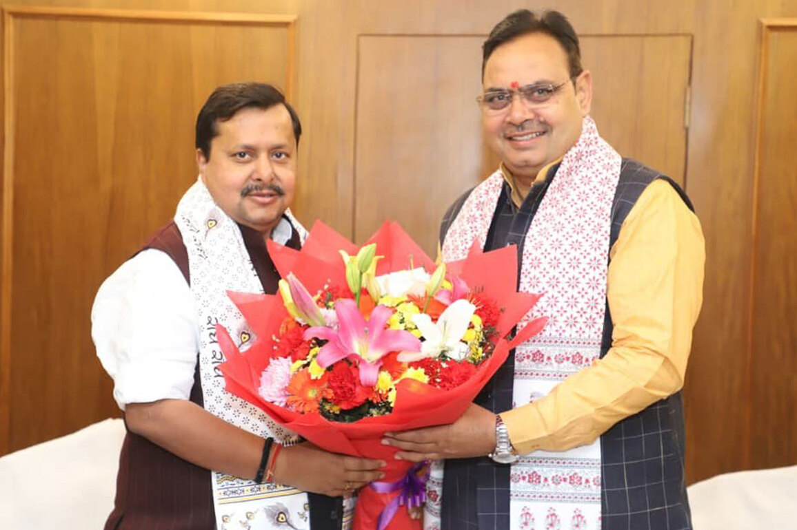 Rajasthan's growth blueprint discussed as Bhajanlal Sharma meets new BJP working president Nitin Nabin