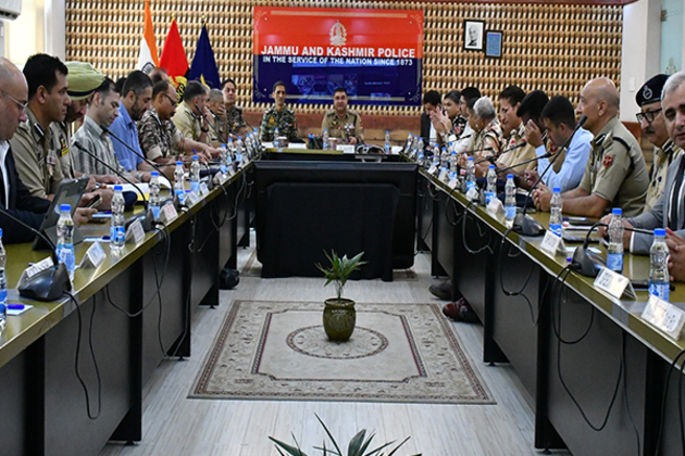 IGP Birdi reviews security arrangements for Independence Day and upcoming events at PCR Kashmir