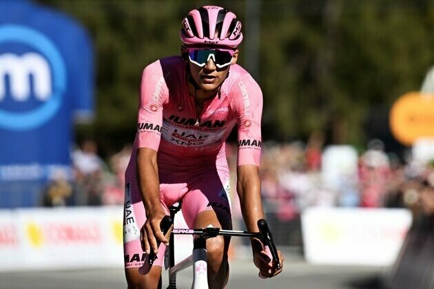 UAE Team Emirates-XRG's Isaac Del Toro tightens his grip on overall lead in Giro d'Italia