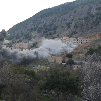 LEBANON-MASHGHARAH-ISRAELI AIRSTRIKE