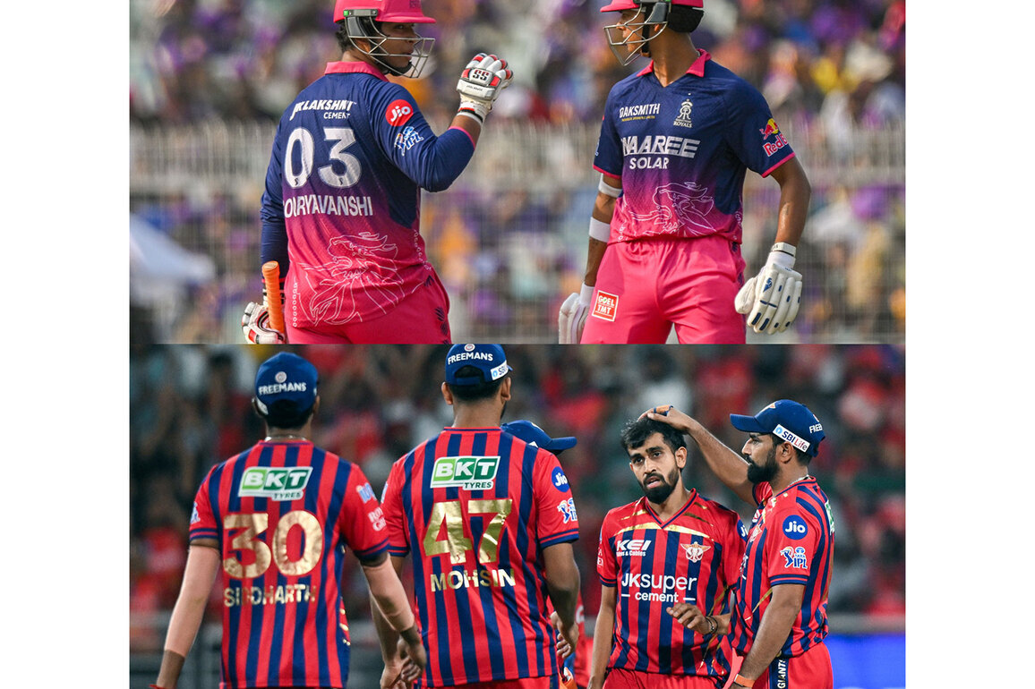 Will LSG's pace bowling contain RR's opening pair of Jaiswal-Sooryavanshi?