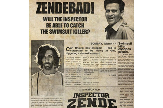 Manoj Bajpayee dons cop uniform to catch Jim Sarbh in 'Inspector Zende', film set to stream on this date