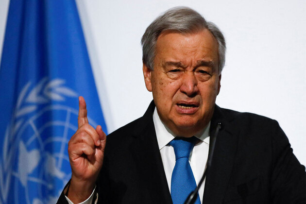 UN chief Antonio Guterres condemns deadly attack on UNIFIL, calls for ceasefire respect